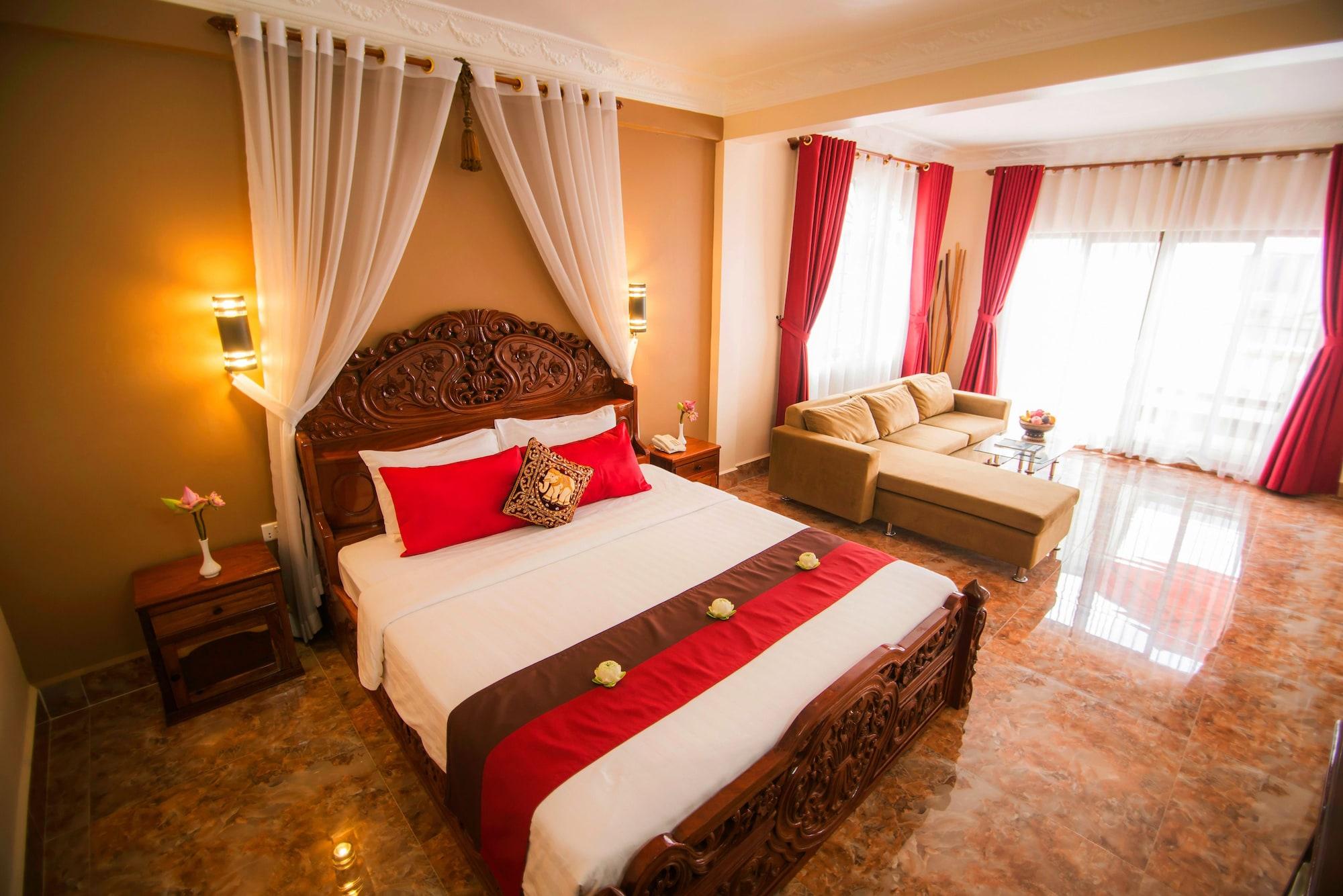 Reaksmey Chanreas Hotel Siem Reap Exteriör bild