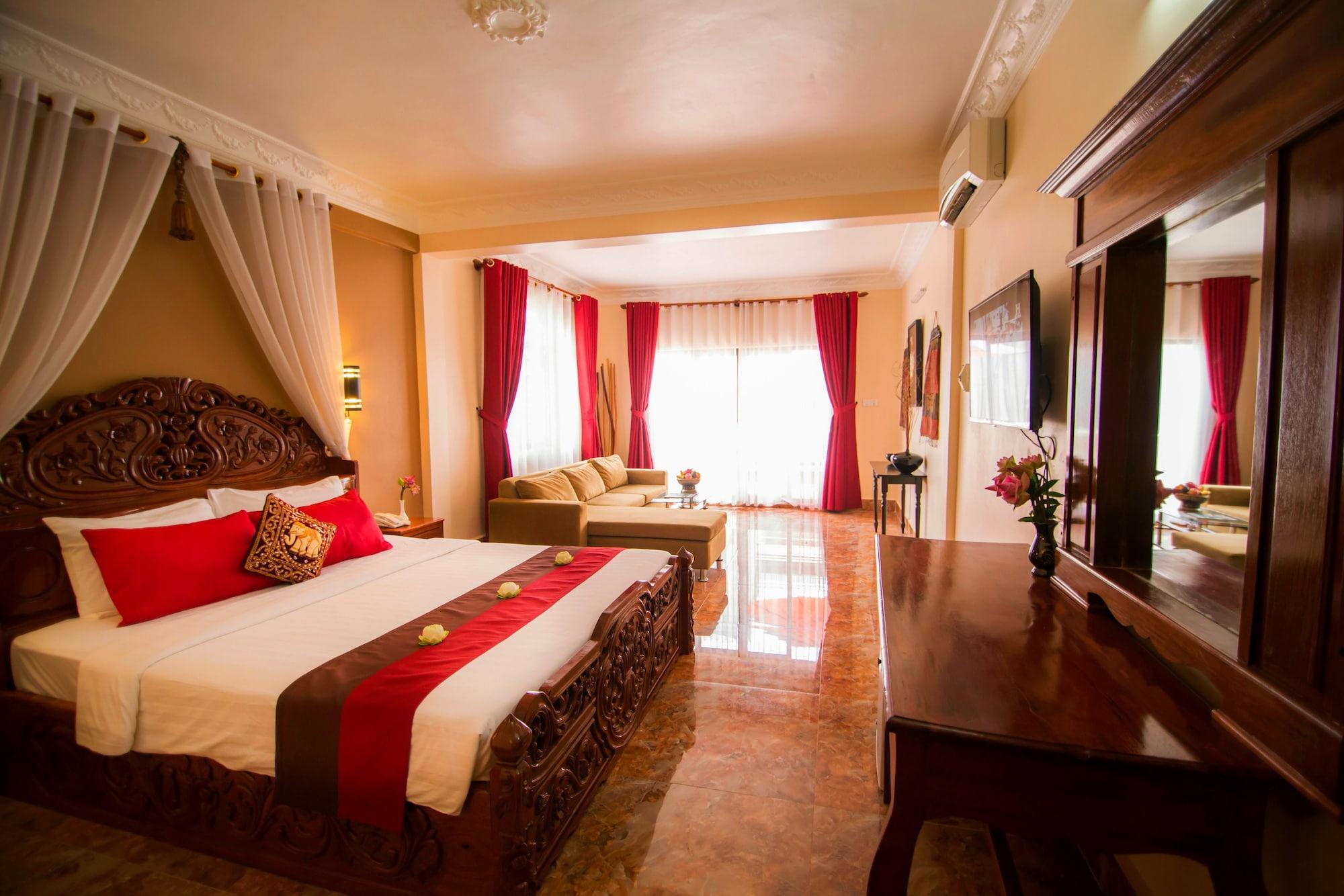 Reaksmey Chanreas Hotel Siem Reap Exteriör bild