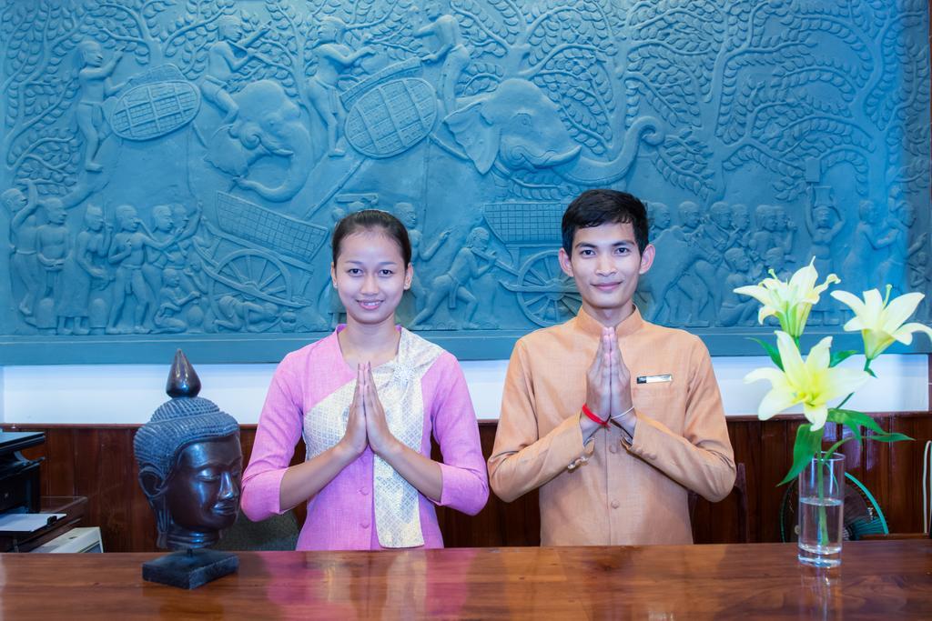 Reaksmey Chanreas Hotel Siem Reap Exteriör bild