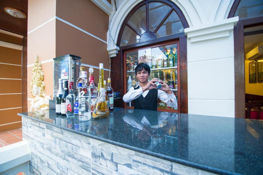 Reaksmey Chanreas Hotel Siem Reap Exteriör bild