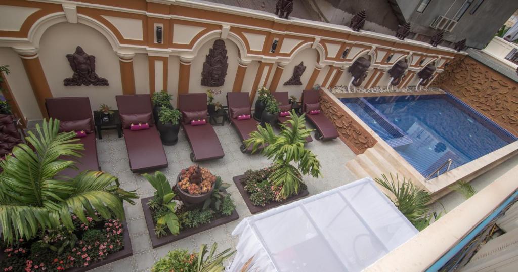 Reaksmey Chanreas Hotel Siem Reap Exteriör bild