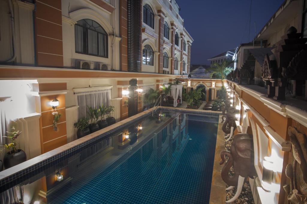 Reaksmey Chanreas Hotel Siem Reap Exteriör bild